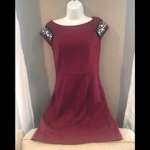 Allen B studded dress